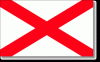 2x3' Alabama State Flag - Nylon