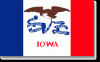 2x3' Iowa State Flag - Nylon