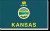 5x8' Kansas State Flag - Polyester