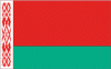4x6" Belarus Rayon Mounted Flag