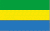 4x6' Gabon Nylon Flag