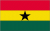 2x3' Ghana Nylon Flag