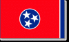 Tennessee State Flags Polyester