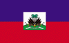 4x6" Haiti Rayon Mounted Flag