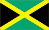 4x6" Jamaica Rayon Mounted Flag