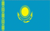 5x8' Kazakhstan Nylon Flag