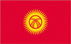 2x3' Kyrgyzstan Nylon Flag