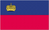 2x3' Liechtenstein Nylon Flag