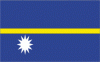 5x8' Nauru Nylon Flag