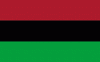 5x8' Afro-American Nylon Flag
