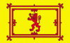 4x6" Scotland Rampant Lion Rayon Mounted Flag