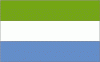 2x3' Sierra Leone Nylon Flag