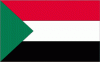4x6" Sudan Rayon Mounted Flag