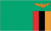 2x3' Zambia Nylon Flag