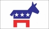 3x5' Nylon Democratic Donkey Flag