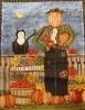 11" x 15" Pumpkin Scarecrow Decorative Garden Banner