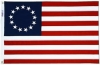 Betsy Ross Flag - Cotton - Sewn