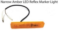 AMBER MARKER LIGHT-5 1/2" RECTANGULAR LED