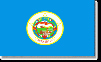2x3' Minnesota State Flag - Nylon
