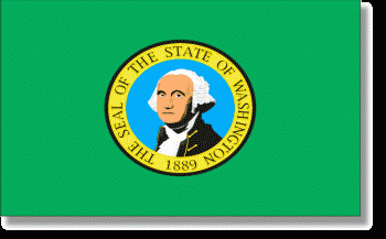 5x8' Washington State Flag - Nylon