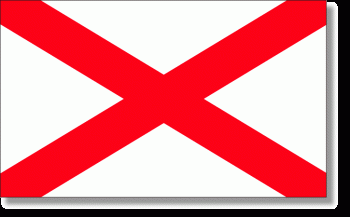 3x5' Alabama State Flag - Polyester