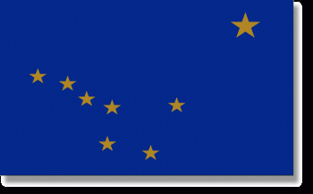 5x8' Alaska State Flag - Polyester