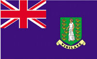 2x3' British Virgin Islands Nylon Flag