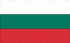 2x3' Bulgaria Nylon Flag