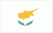 2x3' Cyprus Nylon Flag