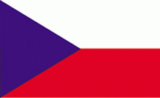 3x5' Czech Republic Nylon Flag