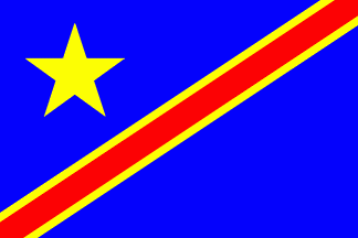 4x6' Dem. Republic of Congo Nylon Flag