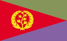 4x6' Eritrea Nylon Flag