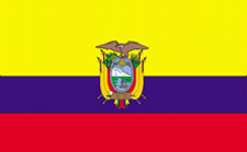 2x3' Ecuador Nylon Flag