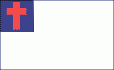 Christian Nylon Flag - 3x5'
