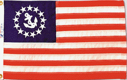 20x30" US Yacht Ensign Flag - Nylon