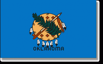 4x6' Oklahoma State Flag - Polyester