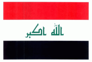 5x8' Iraq Nylon Flag