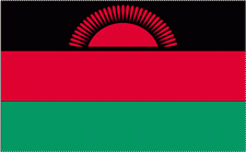 2x3' Malawi Nylon Flag