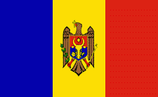 2x3' Moldova Nylon Flag