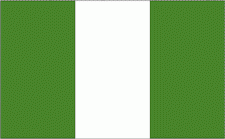 2x3' Nigeria Nylon Flag