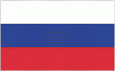 2x3' Russia Nylon Flag