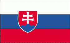 2x3' Slovak Republic Nylon Flag