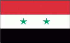 2x3' Syria Nylon Flag