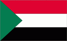 2x3' Sudan Nylon Flag