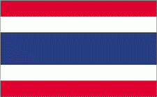 2x3' Thailand Nylon Flag