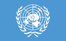 2x3' United Nations Nylon Flag