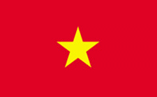 2x3' Vietnam Nylon Flag