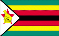 4x6' Zimbabwe Nylon Flag