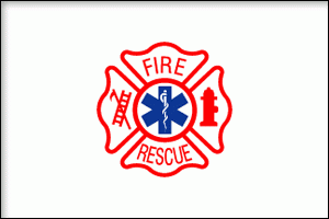 3x5' Fire Rescue Flag