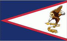 2x3' American Samoa Flag - Nylon